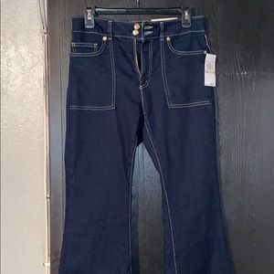 Michael kors selmaFlare dark rinse jeans